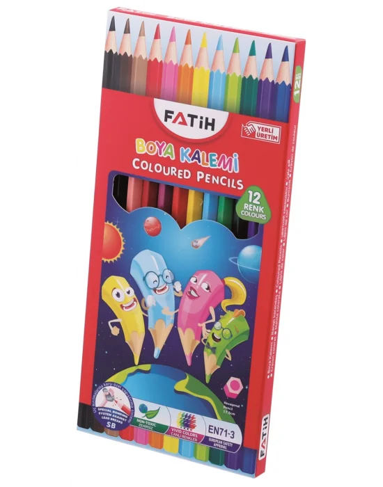 FATİH KURUBOYA 12 RENK TAM BOY