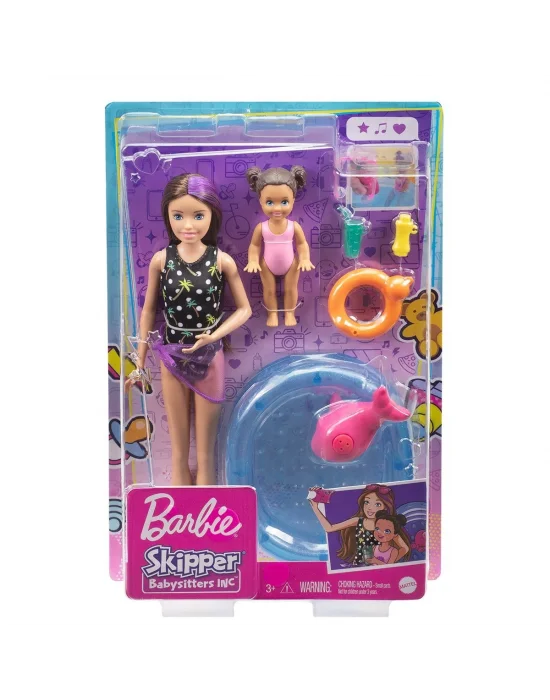 Fhy97 Skipper Bebek Bakıcısı Bebeği Ve Aksesuarları Oyun Seti