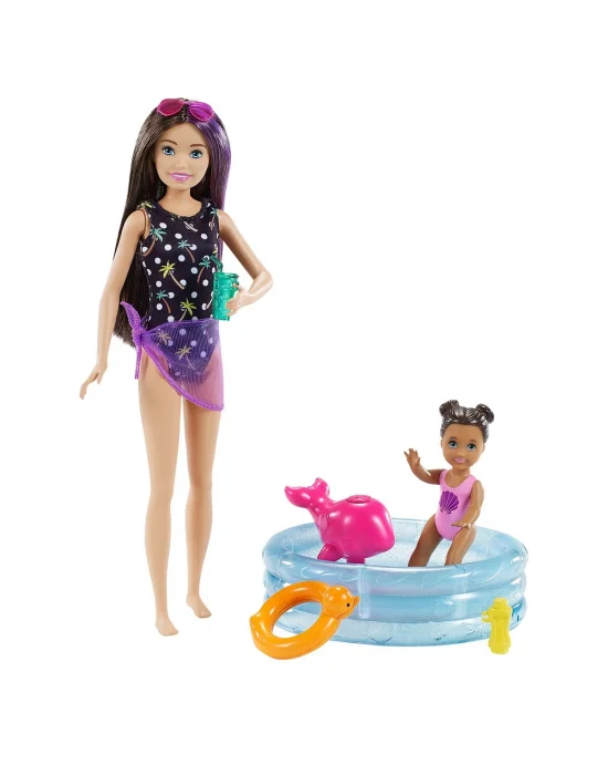 Fhy97 Skipper Bebek Bakıcısı Bebeği Ve Aksesuarları Oyun Seti