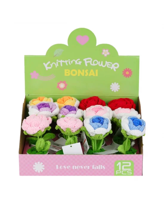 Fl-5 Kroşe Örgü Şakayık Çiçek -birliktoys