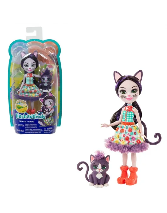 Fnh22 Enchantimals Popüler Karakter Bebekler / +4 Yaş