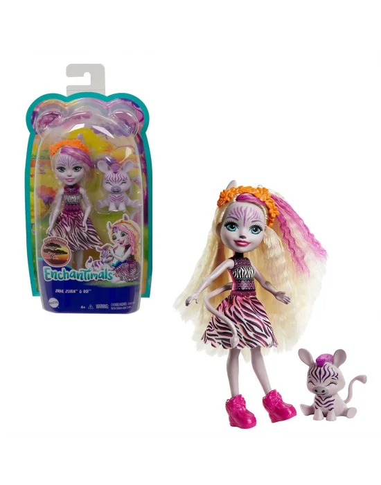 Fnh22 Enchantimals Popüler Karakter Bebekler / +4 Yaş