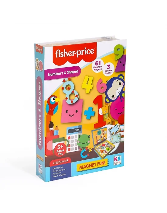 Fp 13411 Fisher Price Baby Puzzle Numbers Shapes -ks Puzzle