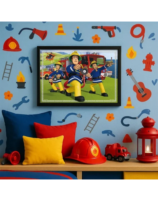 Frs 714 Fireman Sam Puzzle 100 Prç.