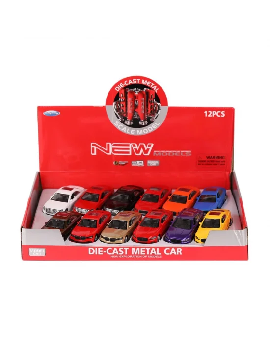 Fy6028-12d Metal Çek Bırak Araba -kidmar Oyuncak