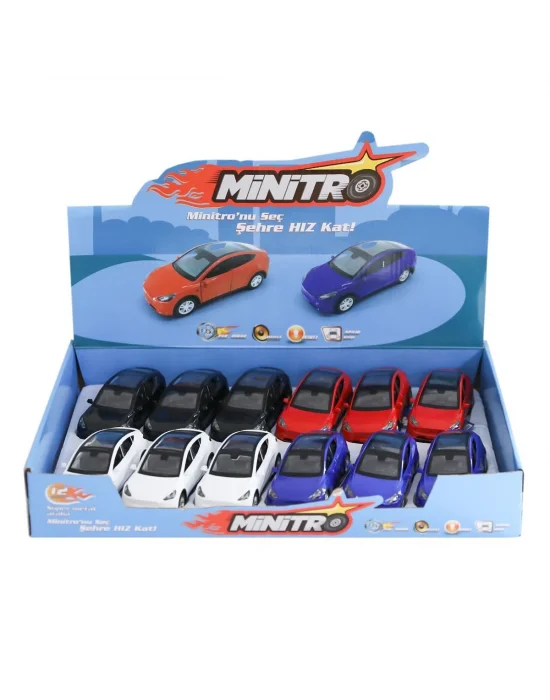 Fy6368-12d 1 36 Metal Çekbırak Sesli Işıklı Tesla