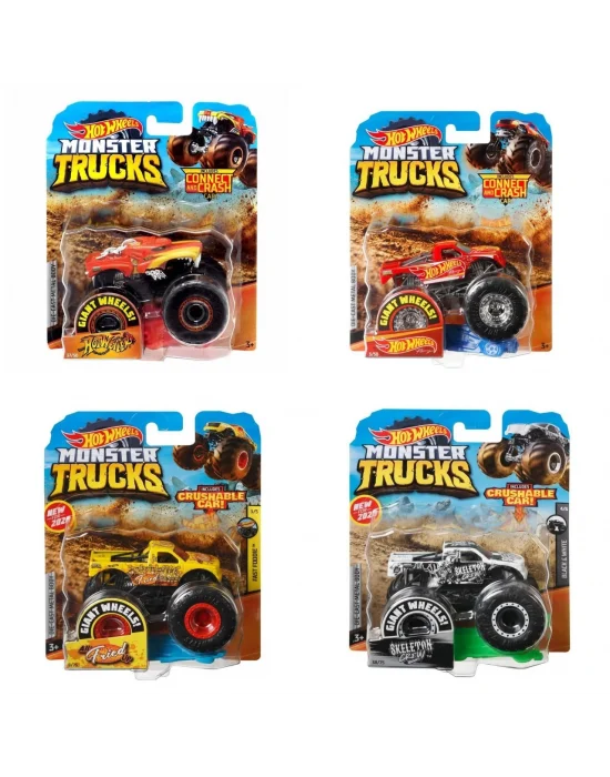 Fyj44 Hot Wheels, Monster Trucks 1:64 Arabalar