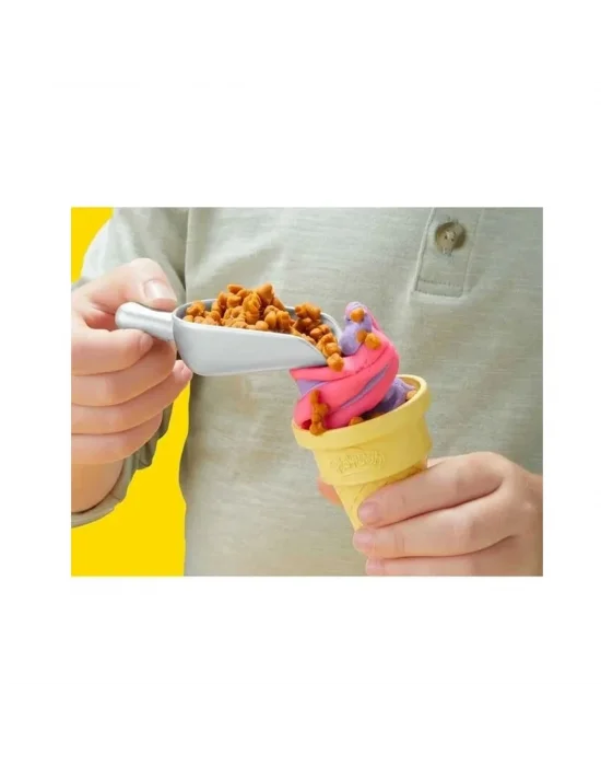 G0028 Play-doh Gökkuşağı Dondurma Makinesi Oyun Seti+3 Yaş