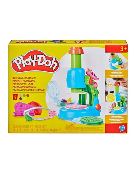 G0494 Play-doh Işıklı Mikroskop Oyun Seti +3 Yaş