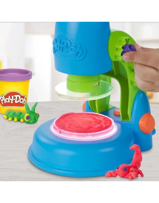 G0494 Play-doh Işıklı Mikroskop Oyun Seti +3 Yaş