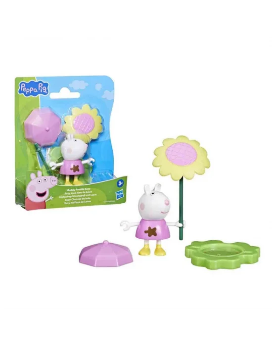 G0495 Peppa Pig Muddy Puddle Arkadaşlar Tekli Figür +3 Yaş