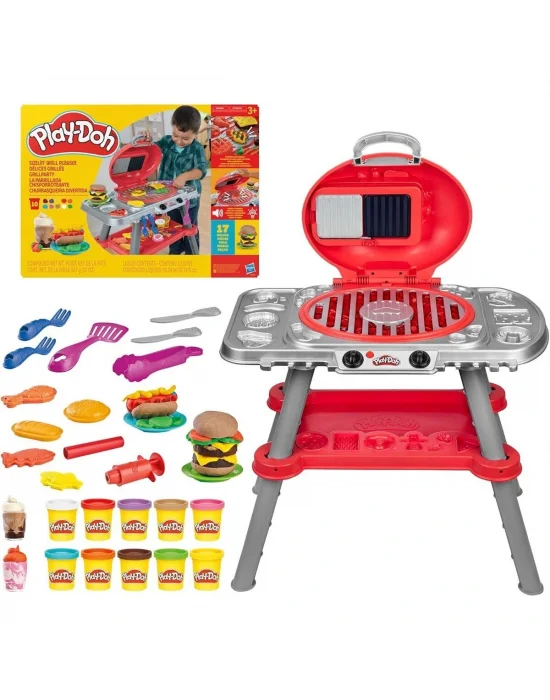 G0500 Play-doh Cızırtılı Izgara Oyun Seti +3 Yaş