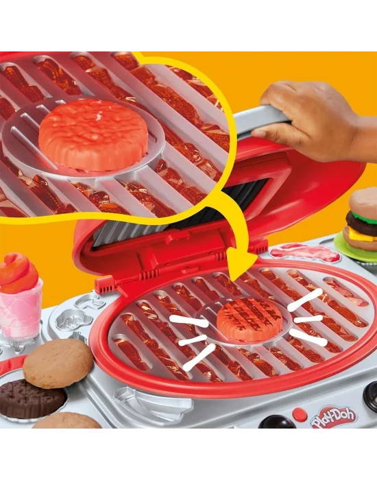 G0500 Play-doh Cızırtılı Izgara Oyun Seti +3 Yaş