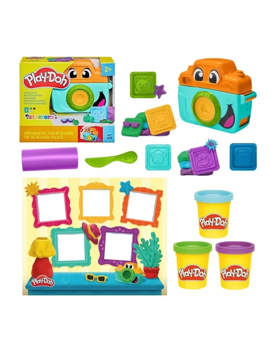 G0502 Play-doh Eğlenceli Fotoğrafçi Başlangıç Seti+3 Yaş