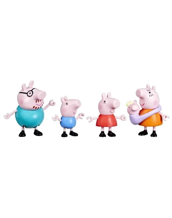G0506 Peppa Pig Ve Ailesi 5li Figür Seti +3 Yaş