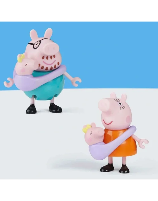 G0506 Peppa Pig Ve Ailesi 5li Figür Seti +3 Yaş