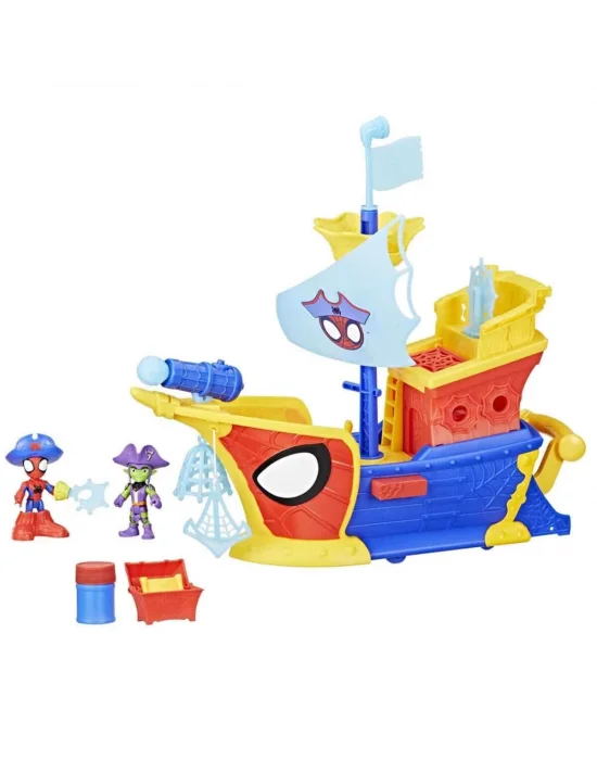 G0666 Spidey Ve İnanılmaz Arkadaşları Webs Ahoy Bubble Ship +3 Yaş