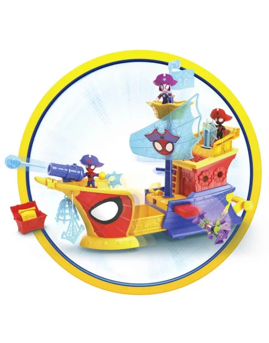 G0666 Spidey Ve İnanılmaz Arkadaşları Webs Ahoy Bubble Ship +3 Yaş