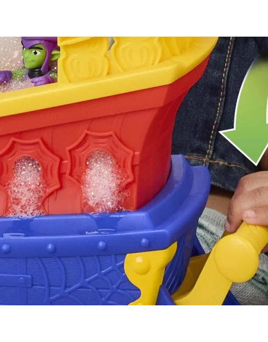 G0666 Spidey Ve İnanılmaz Arkadaşları Webs Ahoy Bubble Ship +3 Yaş