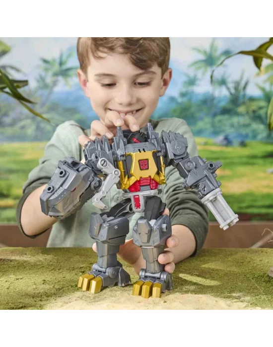 G0748 Transformers Cyberworld Grimlock Chomp And Battle Aksiyon Figürü