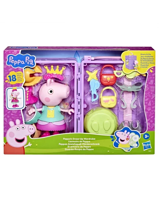 G1017 Peppa Pig Peppanın Giydirme Dolabı Oyun Seti