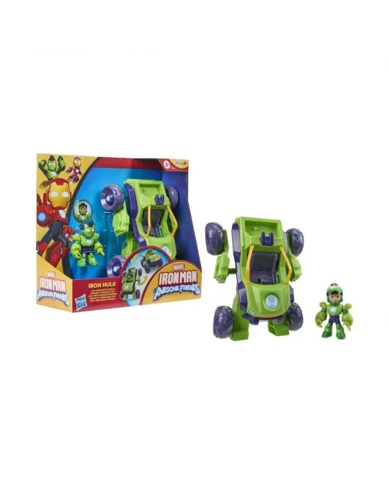 G1258 Iron Man And His Awesome Friends 2si 1 Arada Set