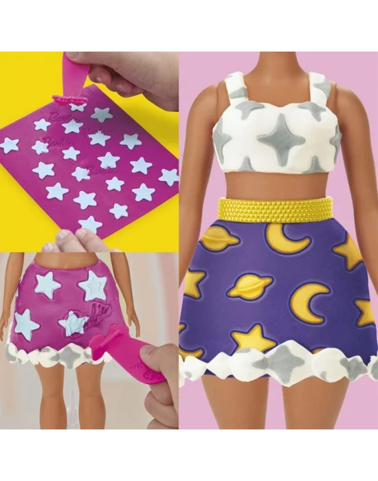 G1355 Play-doh Barbie Designer Desen Paketi Hamur Oyun Seti  +3 Yaş