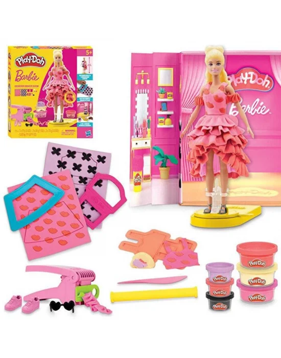 G1356 Play-doh Barbie Designer Fashion Show - Tasarım Moda Show +3 Yaş