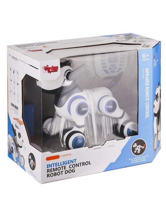 G55 Kumandalı Şarjlı Işıklı Müzikli İnteraktif Robot Köpek -vardem Oyuncak