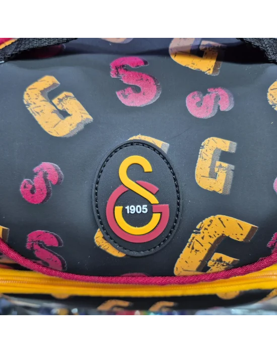 GALATASARAY GS YAZI DETAYLI SUNİ DERİ BESLENME ÇANTASI