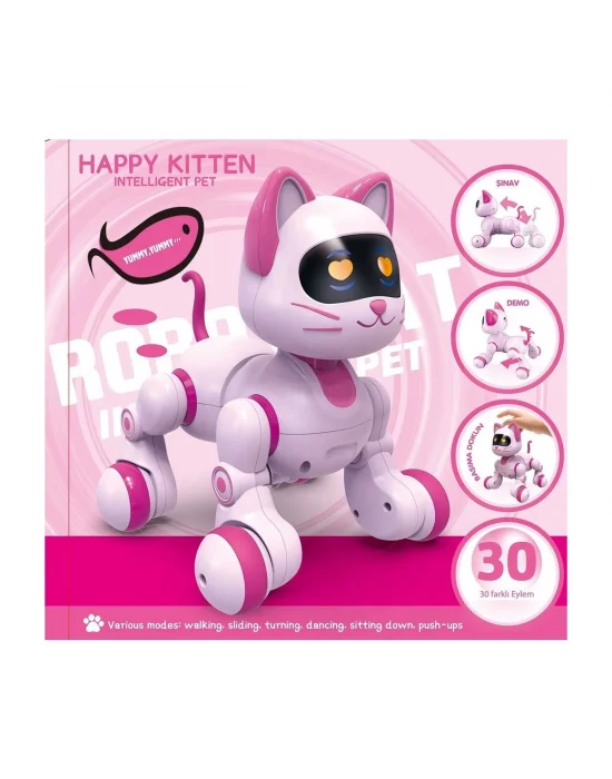 Gaw-6602 Uzaktan Kumandalı İnteraktif Şarjlı Akıllı Kedi