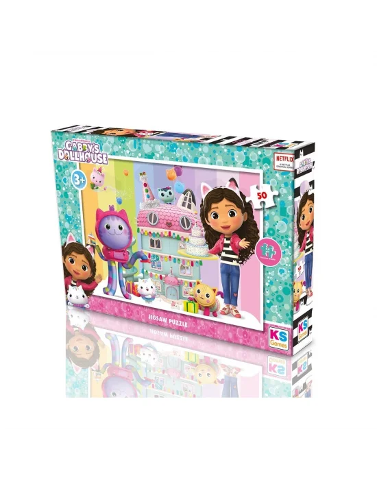 Gb 709 Gabbys Dollhouse Puzzle 50 Prç