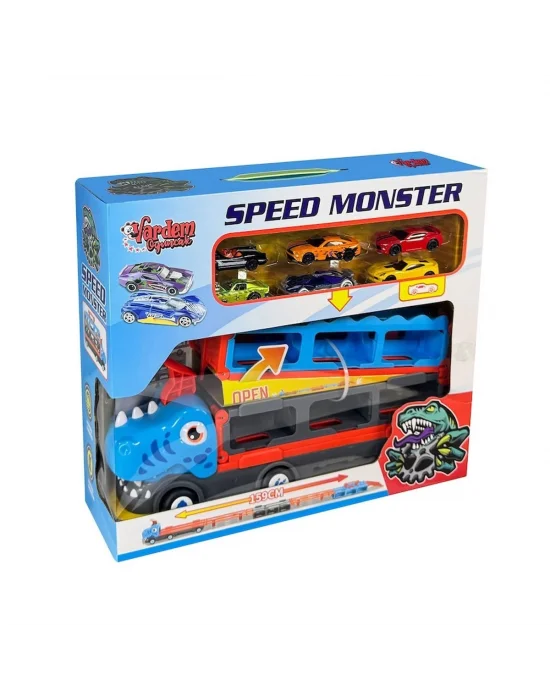 Gd001 Parkurlu Araba Fırlatan Dinazor -vardem Oyuncak