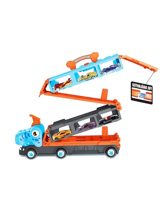 Gd001 Parkurlu Araba Fırlatan Dinazor -vardem Oyuncak