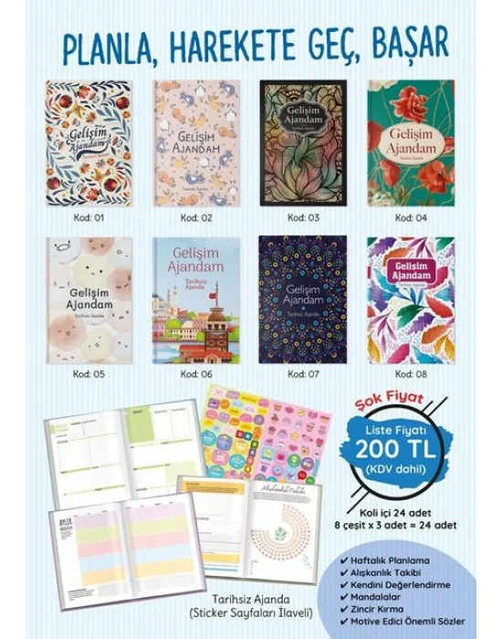 GELİŞİM AJANDAM (CİLTLİ) /G.YILDIZLARI