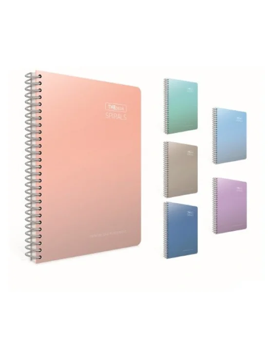 GIPTA DEFTER THEBOOK SPIRALS 17X24 140YP ÇİZGİ SERT KPK