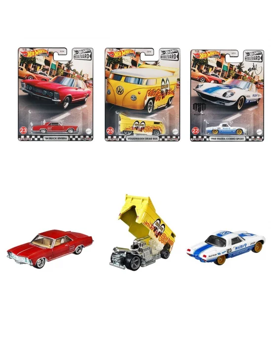 Gjt68  Hot Wheels Boulevard Premium Arabalar 10 Adet Koli İle Satılır. Koli Fiyatıdır.