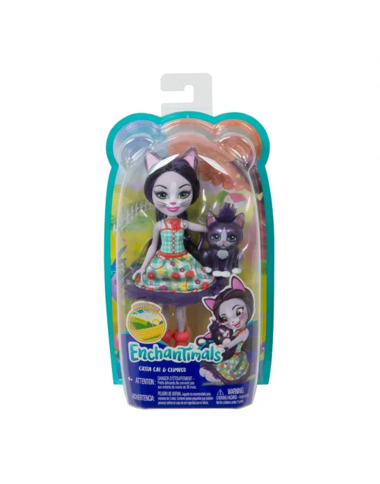 Gjx40 Enchantimals Ciesta Cat Ve Climber