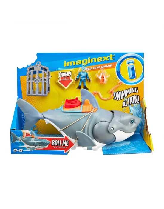 Gkg77 Imaginext - Çılgın Köpekbalığı Oyun Seti