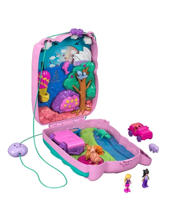 Gkj63 Polly Pocket Çanta Olabilen Micro Oyun Setleri / +4 Yaş