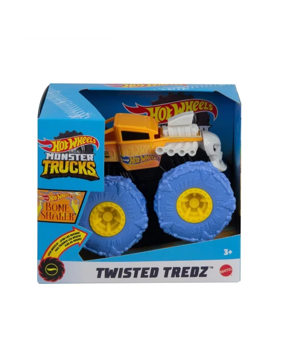 Gvk37 Hot Wheels Monster Trucks 1:43 Çek Bırak Arabalar