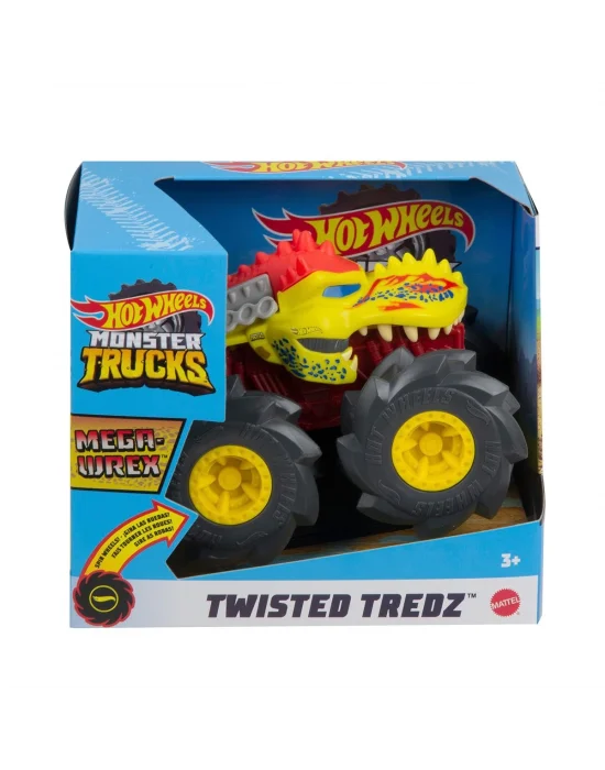 Gvk37 Hot Wheels Monster Trucks 1:43 Çek Bırak Arabalar