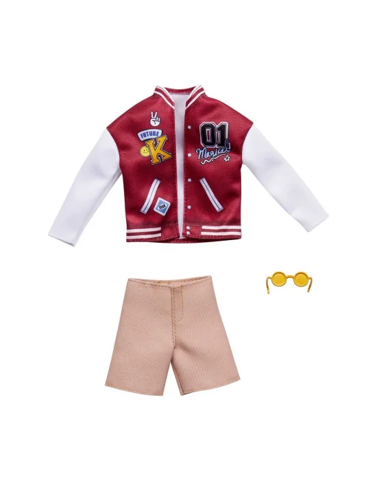 Gwc31 Ken Fashion - Ken Kıyafet Ve Aksesuar Seti