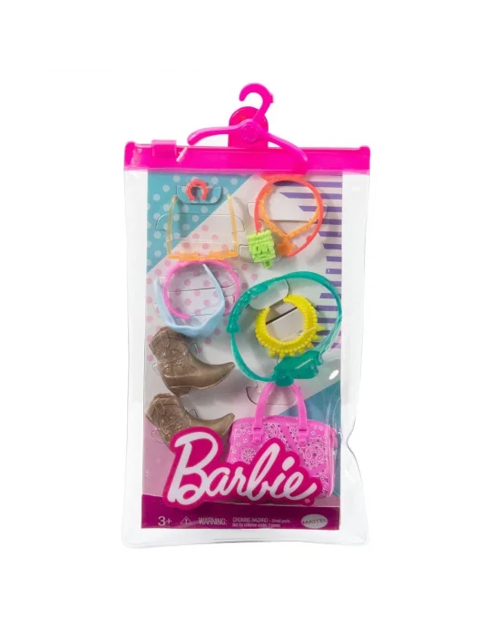 Gwd98 Barbienin Moda Aksesuarları Paketleri / Asorti Seçilemez.