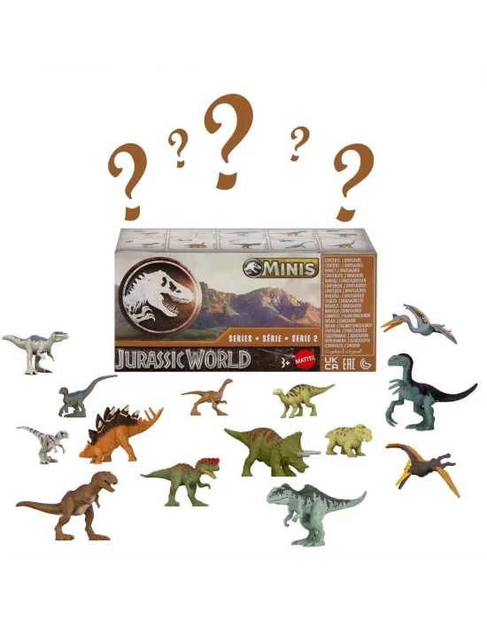 Gwp38 Jurassic World Sürpriz Paketli Mini Dinozor Figürleri