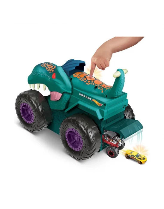 Gyl13 Monster Trucks Araba Yiyen Mega Wrex, Hot Wheels Monster Trucks