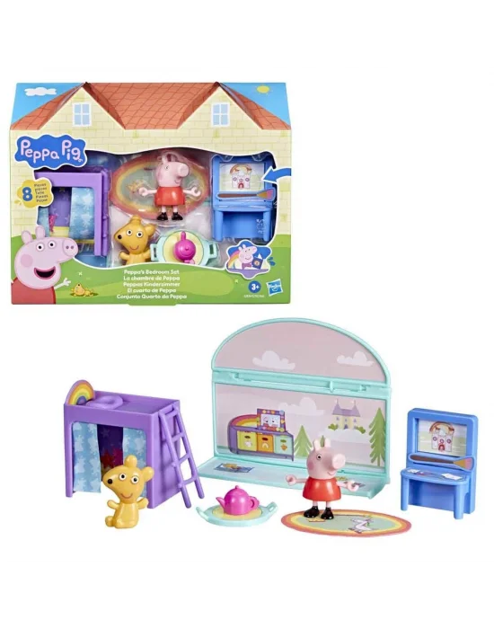 G2182 Peppa Pig Oda Aksesuarları Oyun Seti