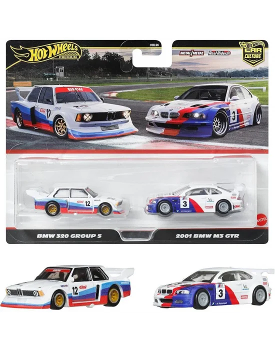 HBL96 Hot Wheels 2li Premium Araba Seti