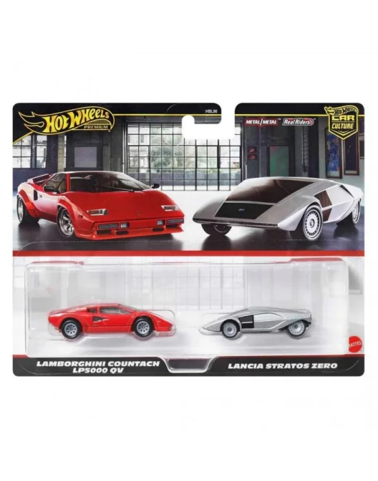 HBL96 Hot Wheels 2li Premium Araba Seti