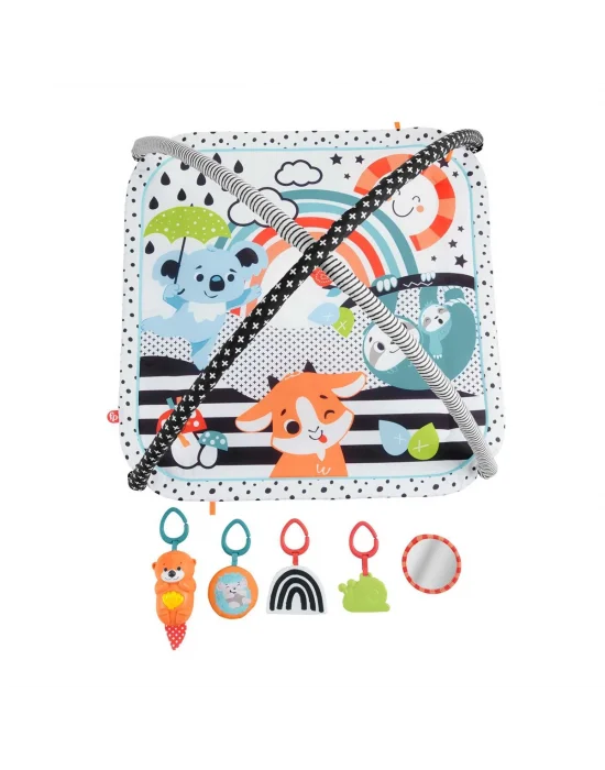 Hbp41 Fisher-price® Neşeli Hayvanlar 3ü1 Arada Jimnastik Merkezi